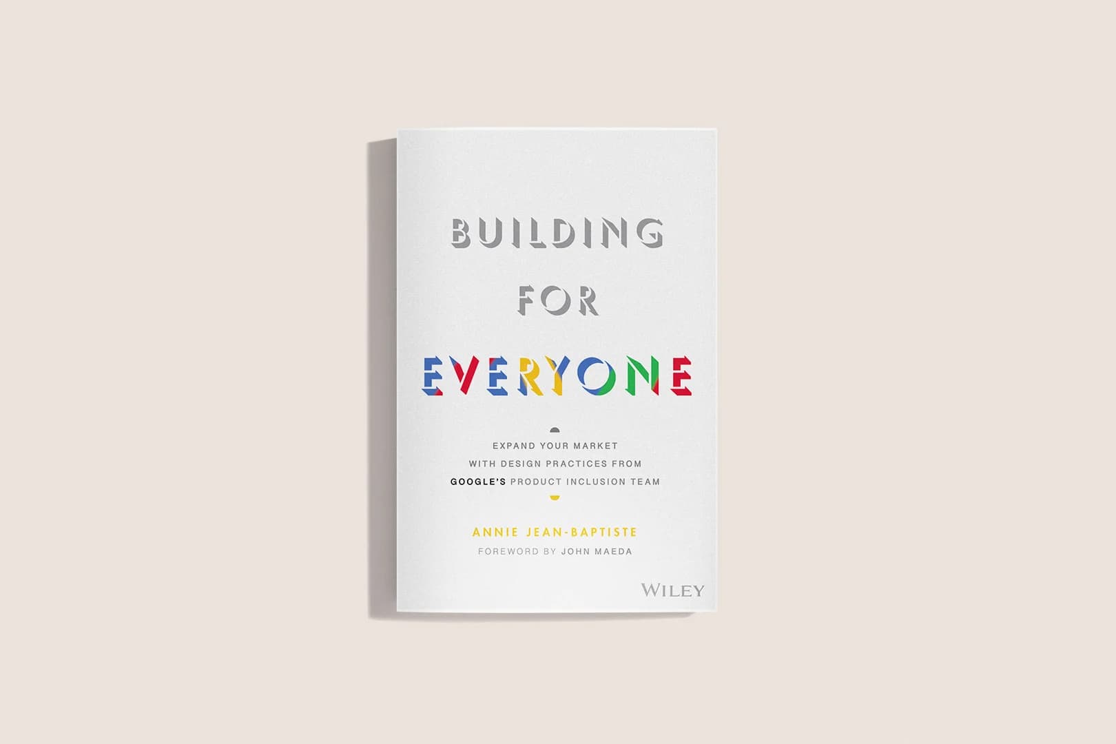 Book cover: BUILDING FOR EVERYONE.