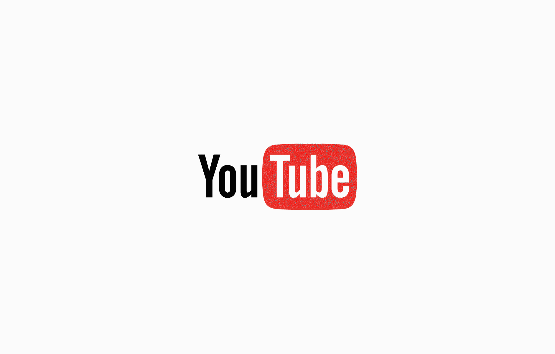 Two different motion designs showing the YouTube logo.